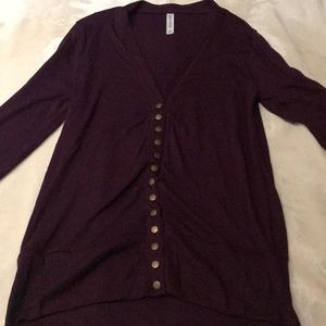 Dark purple longsleeve shirt